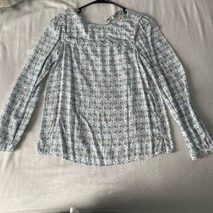 Loft floral blouse